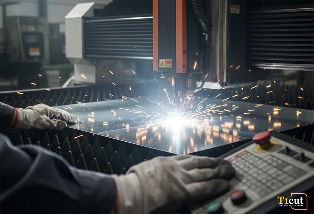 برش لیزری ورق گالوانیزه - تیوان کات