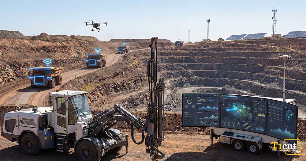 آینده معادن آهن و تکنولوژی های نوین - تیوان کات