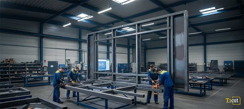 خدمات برش لیزری در ساخت بیلبوردهای شهری - تیوان کات