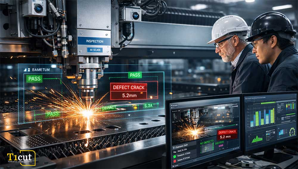نقش هوش مصنوعی در ارتقای کیفیت برش لیزری - تیوان کات