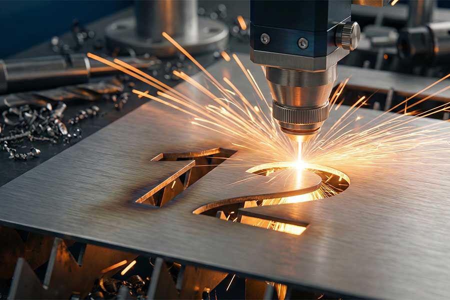 برش لیزری استند شماره میز رستوران - تیوان کات