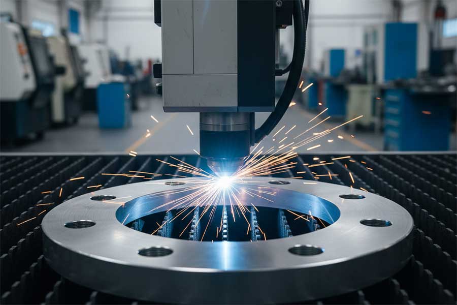 برش لیزری فلنج (فلنچ) - تیوان کات